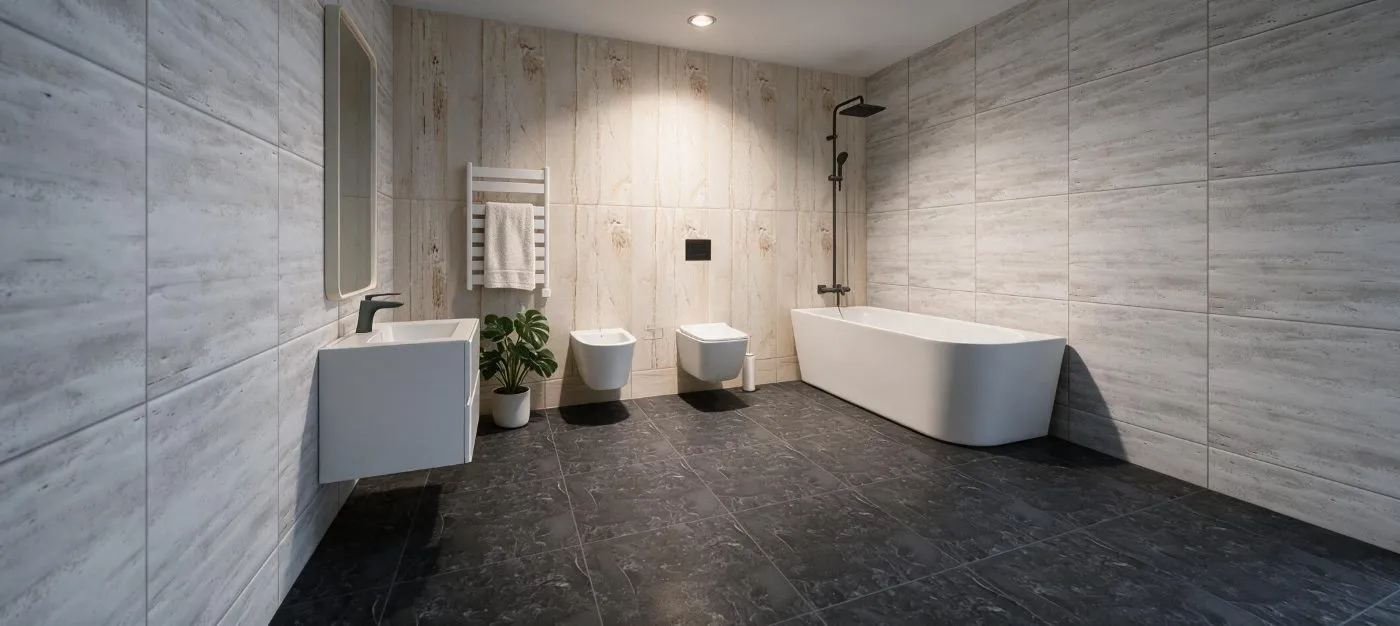 Photorealistic render of a room planned in Scalarcut