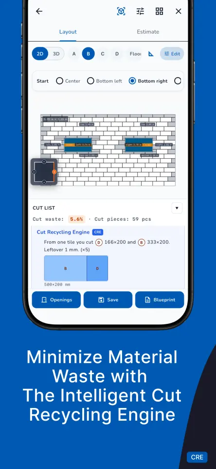 Minimize Material Waste with The Intelligent Cut Recycling Engine