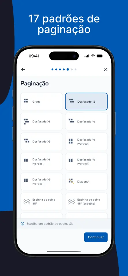 18 padrões de paginação
